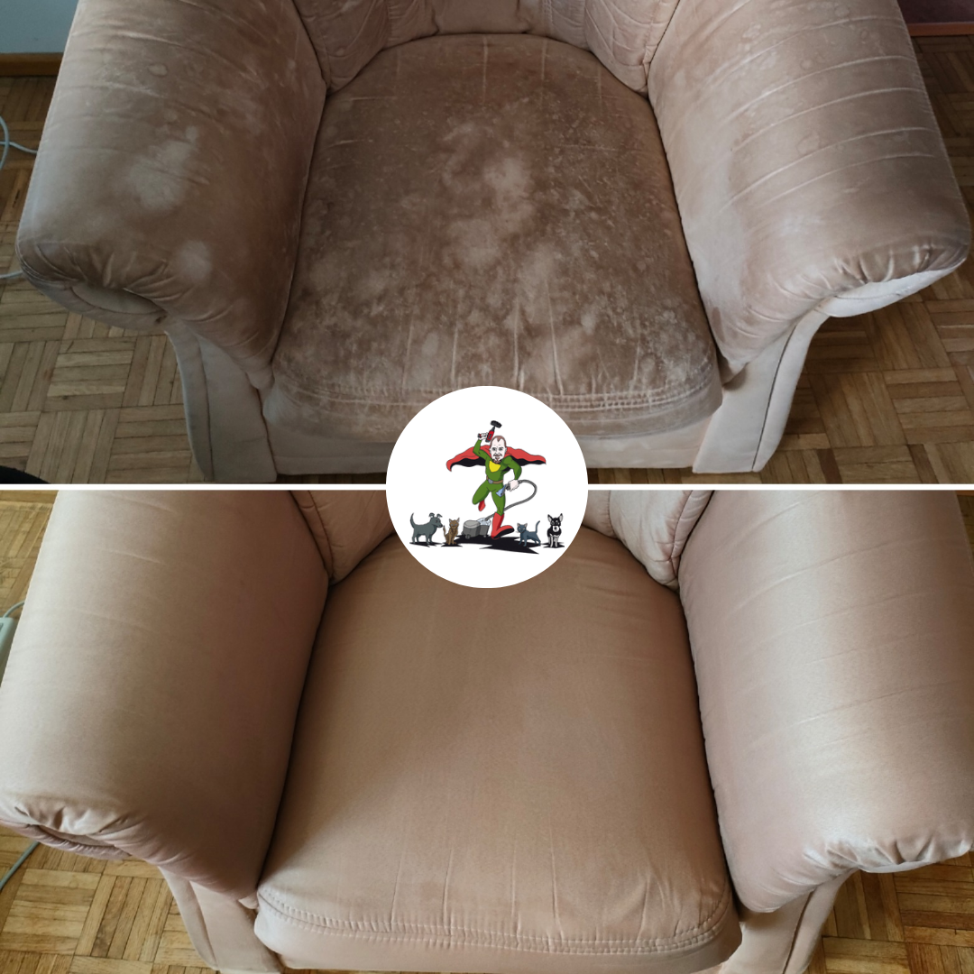 fotel aquaflock pranie tapicerki